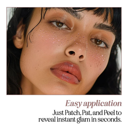 Fazit Rose Gold Glitter Freckles Makeup Patches
