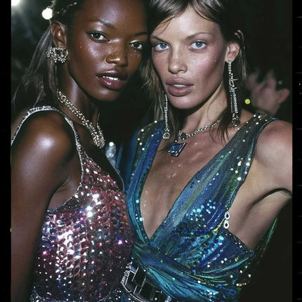 Fazit Silver Glitter Freckles Makeup Patches