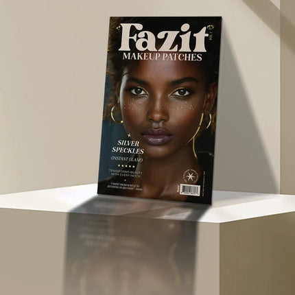 Fazit Silver Glitter Freckles Makeup Patches