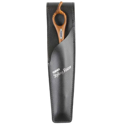 Feather Wood Look Styling Razor