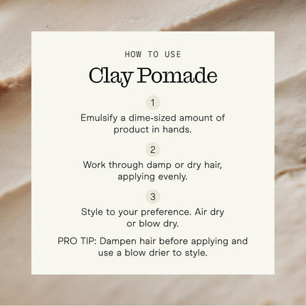 Firsthand Supply Clay Pomade