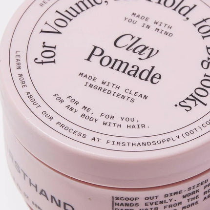 Firsthand Supply Clay Pomade