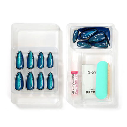 Absolute New York Glamify NTCW02 Clawtoon Press On Nails - Almond Long