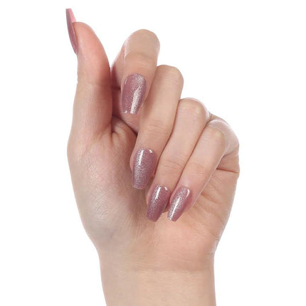 Absolute New York Glamify NTNK07 Naked Press On Nails - Coffin Medium