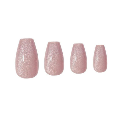 Absolute New York Glamify NTNK07 Naked Press On Nails - Coffin Medium