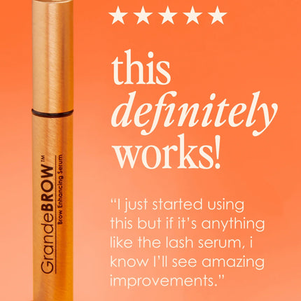 Grande Cosmetics GrandeBROW Brow Enhancing Serum, 4 Month Supply