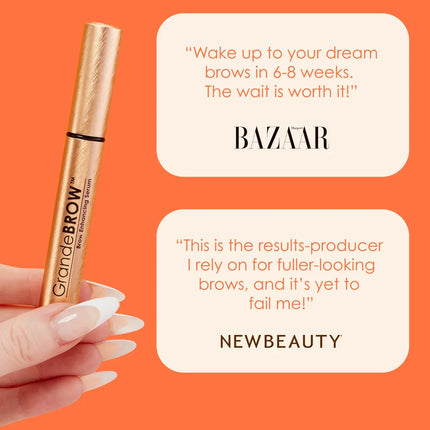 Grande Cosmetics GrandeBROW Brow Enhancing Serum, 8 Week 1 mL
