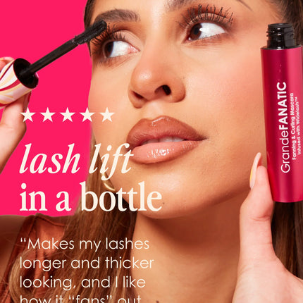 Grande Cosmetics GrandeFANATIC Fanning & Curling Mascara infused with Widelash