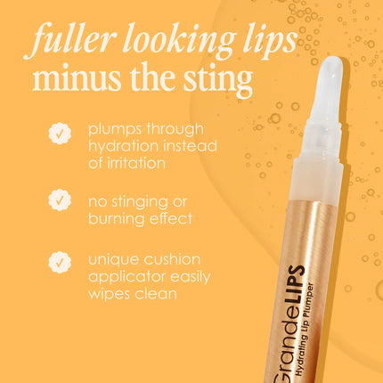Grande Cosmetics GrandeLIPS Hydrating Lip Plumper, Gloss Finish