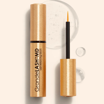 Grande Cosmetics Travel Size GrandeLASH-MD Lash Enhancing Serum, 6 Week Supply