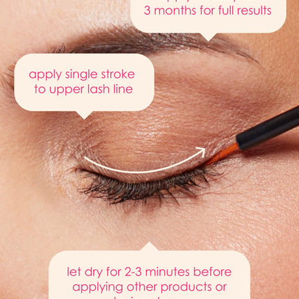 Grande Cosmetics Travel Size GrandeLASH-MD Lash Enhancing Serum, 6 Week Supply