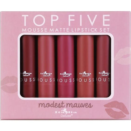 Italia Delux Mousse Matte Lipstick Modest Mauves