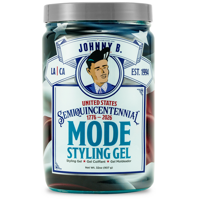 Johnny B Mode Styling Gel 32oz Semiquincentennial