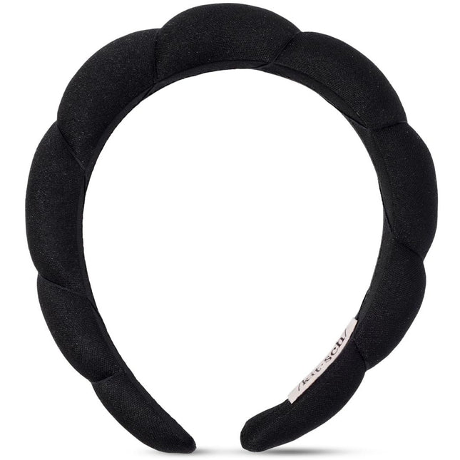 KITSCH Black Cloud Headband