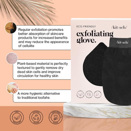 kitsch Black Exfoliating Glove