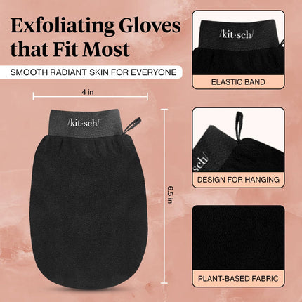 kitsch Black Exfoliating Glove