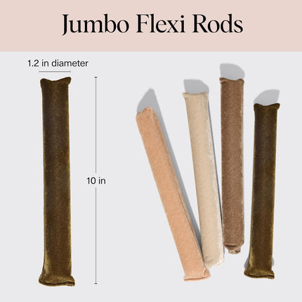 kitsch Eucalyptus Velvet XL Flexi Rods 4pc Set