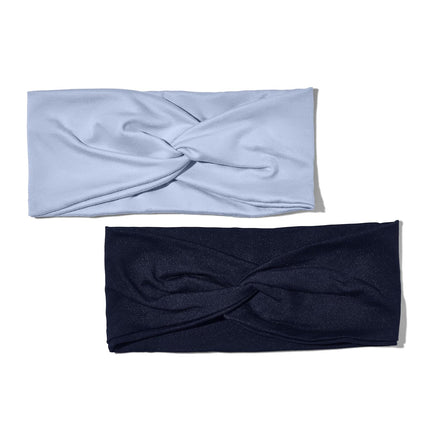KITSCH Garden Bouquet Wide Twist Headbands 2pc Set