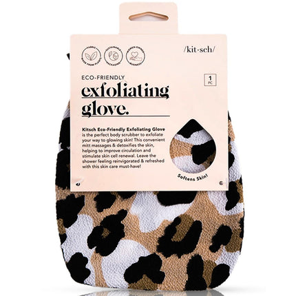 KITSCH Leopard Exfoliating Glove
