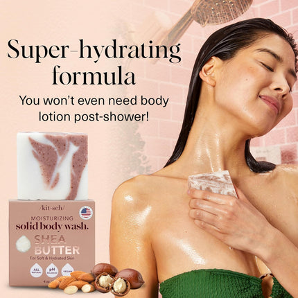 KITSCH Shea Butter Exfoliating Body Wash