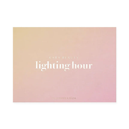 Kara Lighting Hour 2-in-1 Blush & Highlight Palette - Vegan