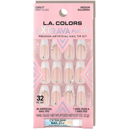 LA Colors First Class Extrava Nails Nail Tip Kit