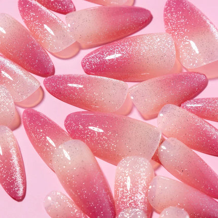 LA Girl Luxe Shine Fave Nail Tips - Ombre French