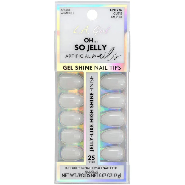 LA Girl Oh So Jelly Nail Tips - Cutie Mochi
