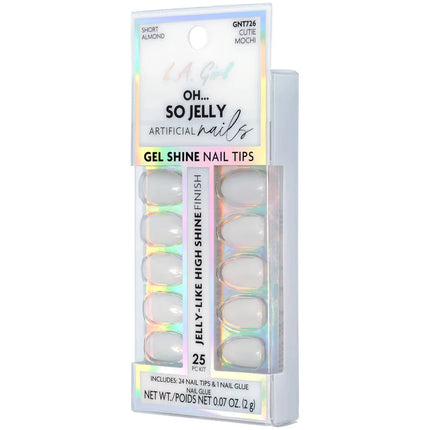 LA Girl Oh So Jelly Nail Tips - Cutie Mochi