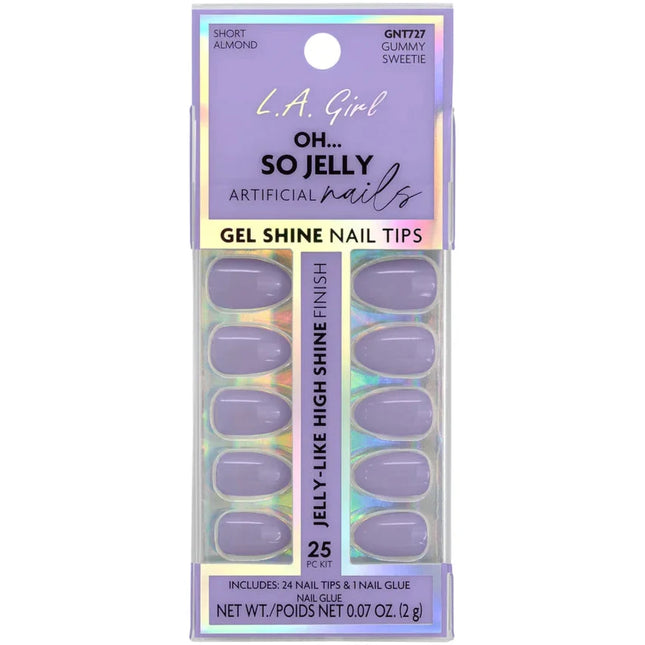 LA Girl Oh So Jelly Nail Tips - Gummy Sweetie