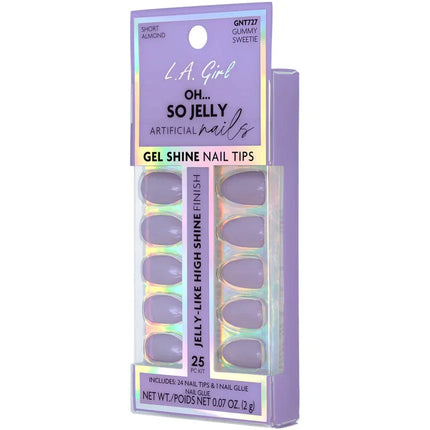 LA Girl Oh So Jelly Nail Tips - Gummy Sweetie