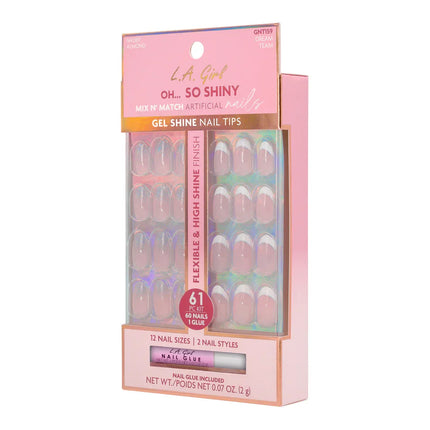 LA Girl Oh So Shiny Mix N’ Match Artificial Nails