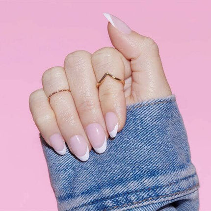 LA Girl Oh So Shiny Nail Tips - Modern French Tip