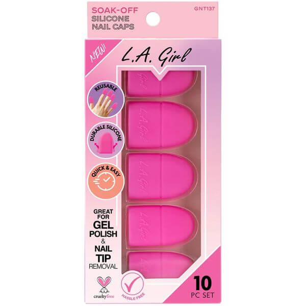 LA Girl Soak-Off Silicone Nail Caps