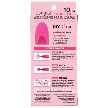 LA Girl Soak-Off Silicone Nail Caps