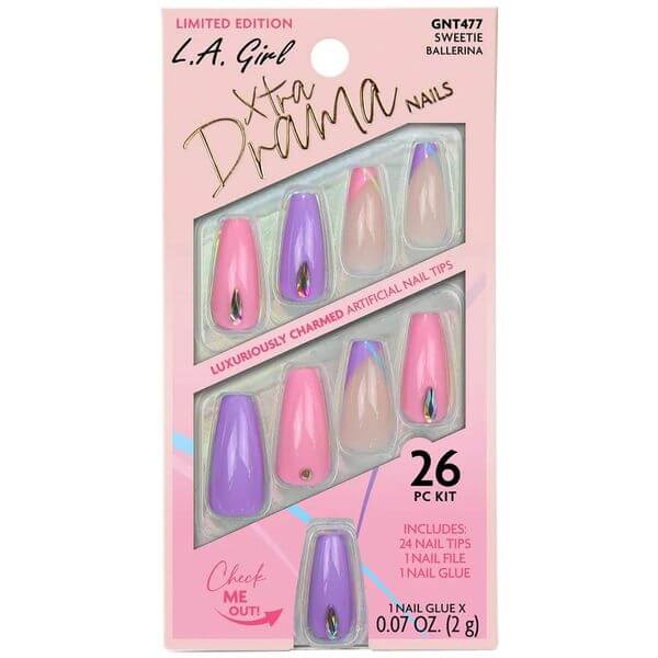 LA Girl XTRA Drama Nails - Sweetie