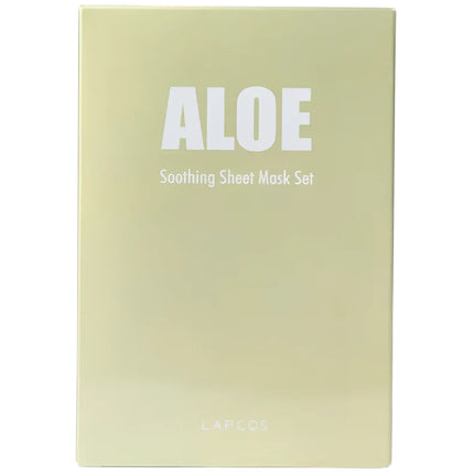 Lapcos Daily Aloe Mask for Soothing Skin - 5 Pack
