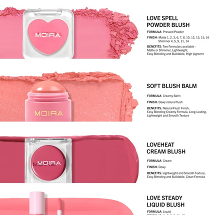 MOIRA Love Spell Powder Blush