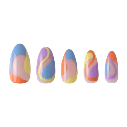 Paintlab Melted Popsicle Press-on Nails