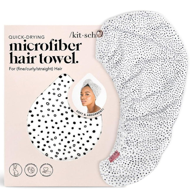 Microfiber Hair Towel Micro Dot