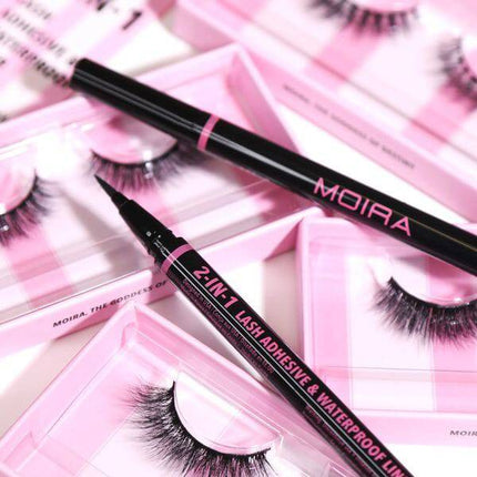 Moira 2-in-1 Lash Adhesive & Waterproof Liner