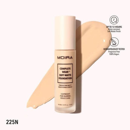 Moira Complete Wear Soft Matte Foundation - HB Beauty Bar