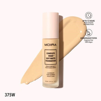 Moira Complete Wear Soft Matte Foundation - HB Beauty Bar