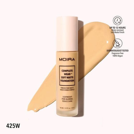 Moira Complete Wear Soft Matte Foundation - HB Beauty Bar