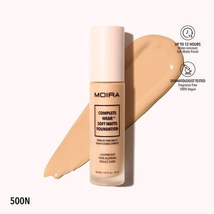 Moira Complete Wear Soft Matte Foundation - HB Beauty Bar