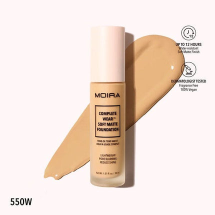 Moira Complete Wear Soft Matte Foundation - HB Beauty Bar