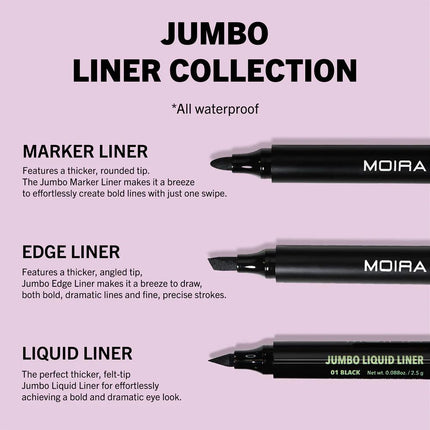 Moira Jumbo Marker Liquid Liner - Black