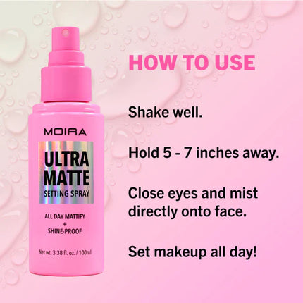 Moira Ultra Matte Setting Spray