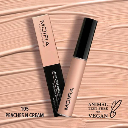 Moira Lavish Color Correcting Concealer Peaches N Cream CCC105