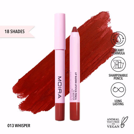 Moira Lip Bloom Lipstick Pencil - HB Beauty Bar